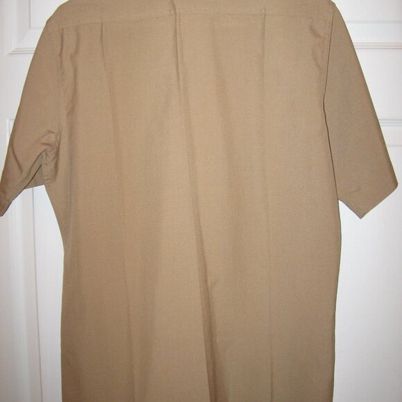 Vintage USMC Service Uniform Short Sleeve Khaki Shirt Men's Medium Great Norther - Picture 3 of 4